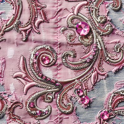 Деним и стразы