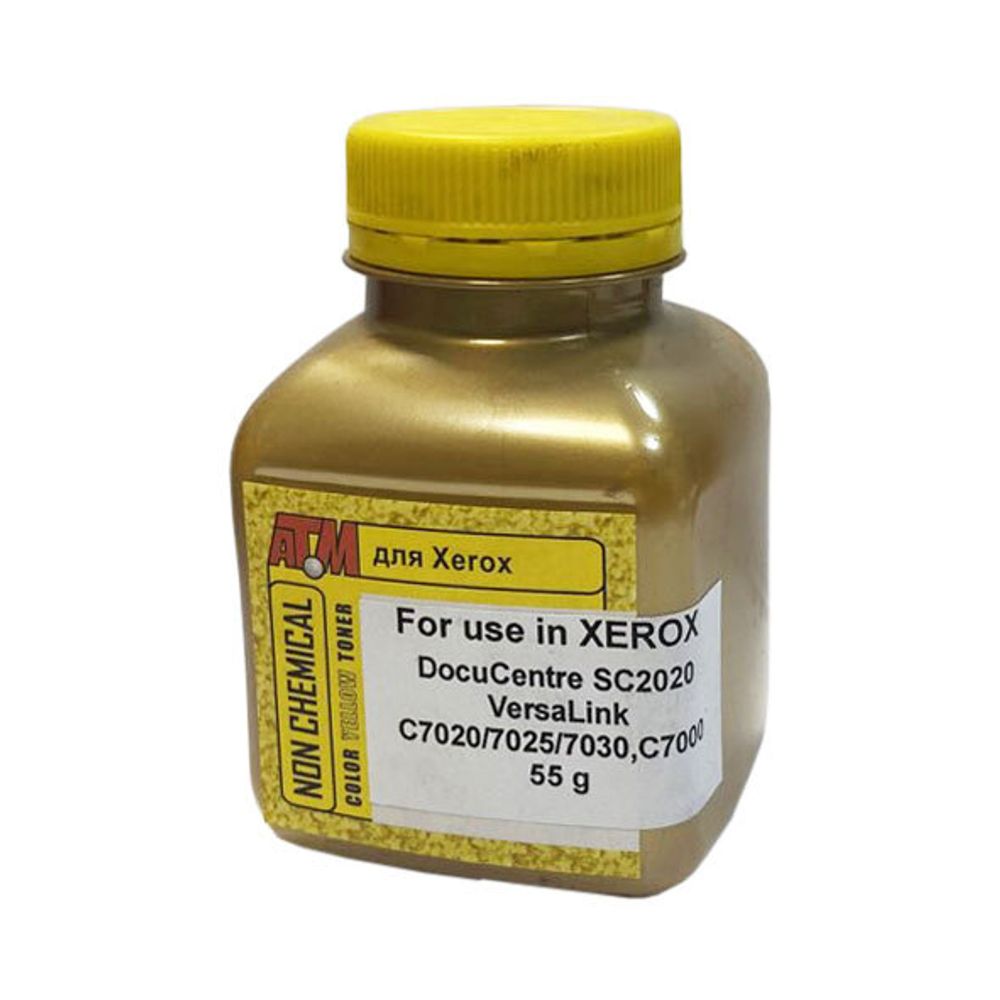 Тонер для XEROX DocuCentre SC2020 (55гр,желтый) Gold ATM