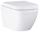 Рамная инсталляция Grohe Euro 4 в 1 120133 белый комплект с унитазом