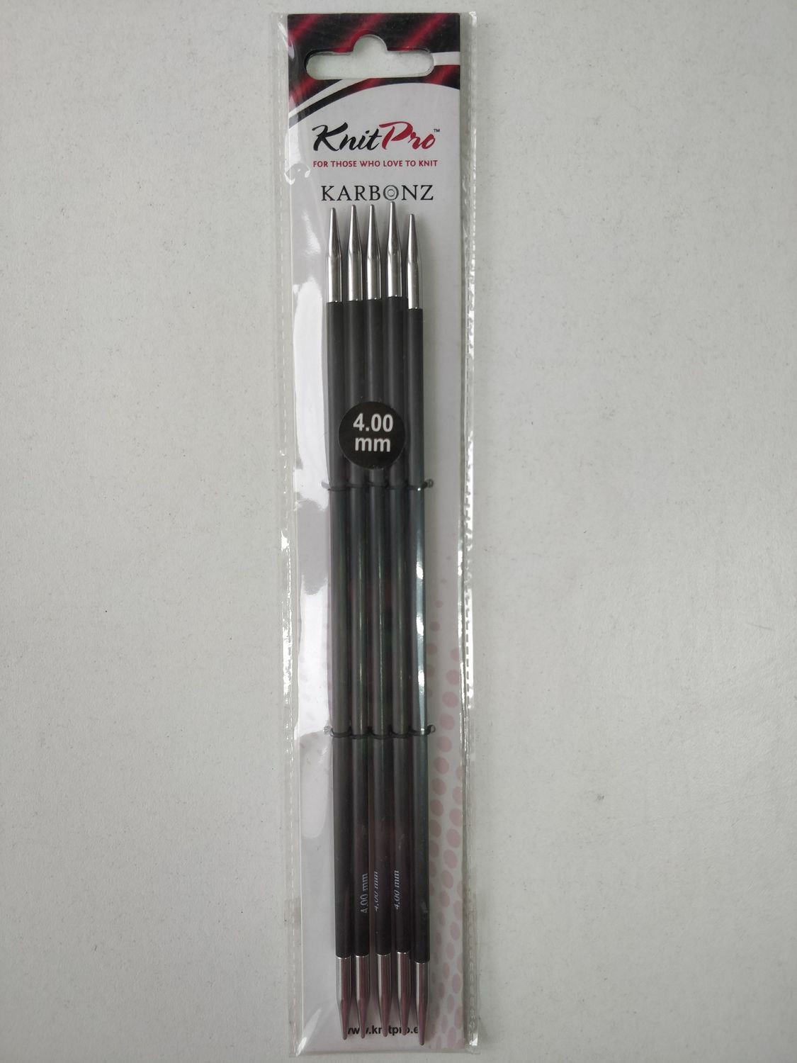 Knit Pro Karbonz чулочные спицы 20см