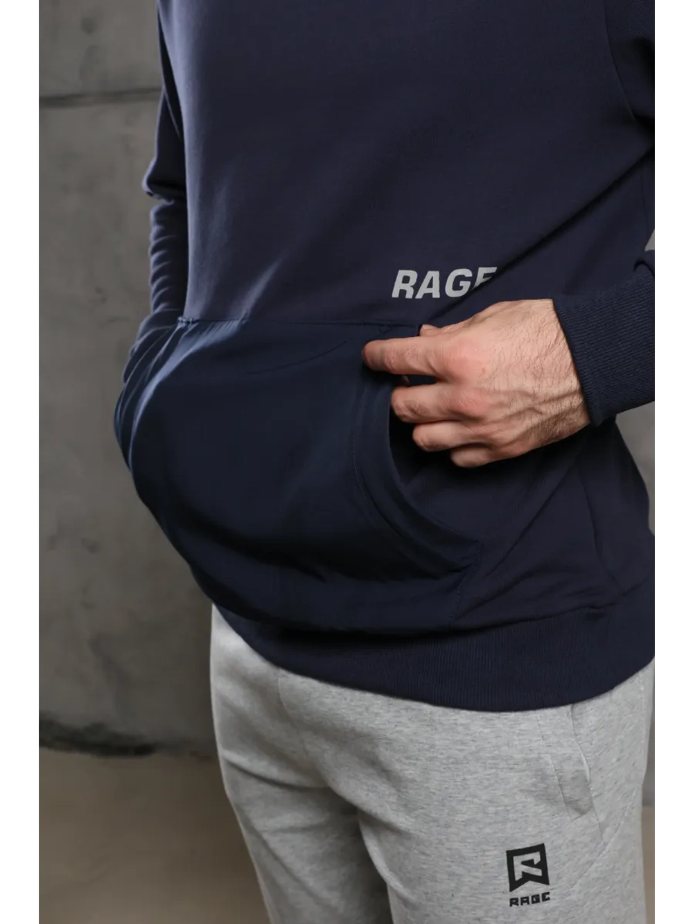 Худи с капюшоном для тренировок и спорта