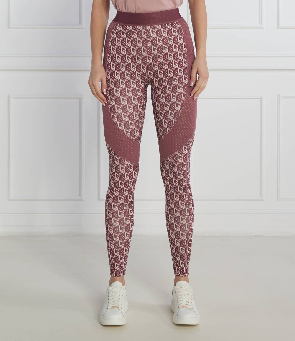 леггинсы daria GUESS ACTIVE - розовый(V2BB08 MC03W)