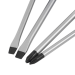 МАСТАК (04-4RB) Набор отверток с держателем (PH, SL) 4 предмета