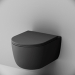 Унитаз Damixa Sirius DX86C1700MBSC подвесной Черный матовый с сиденьем Микролифт