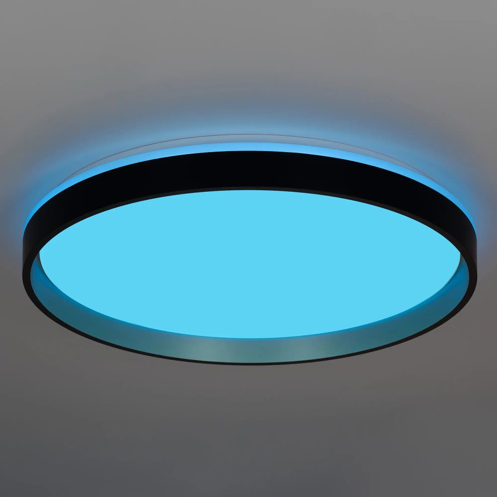 Citilux ENZO CL753511G LED RGB Светильник с пультом Черный + Золото