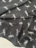 Ткань штапель для шитья 2,5 м плательная вискоза