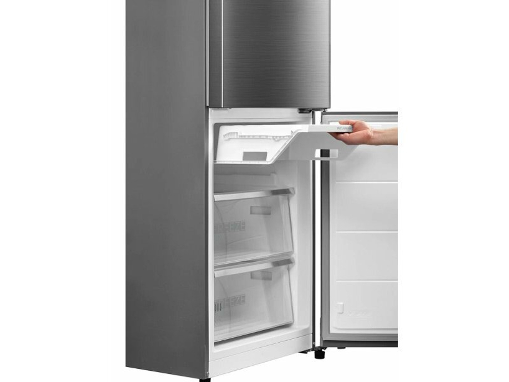 Холодильник двухкамерный Midea MDRB521MIE46OD Full No Frost, инверторный серебристый
