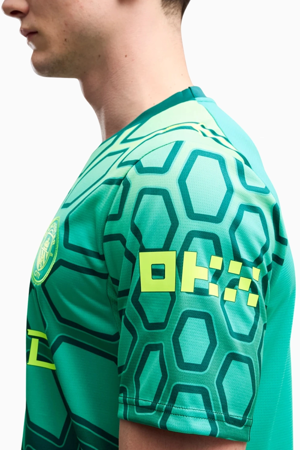 Футболка Puma Manchester City 26/27 Goalkeeper - зеленый