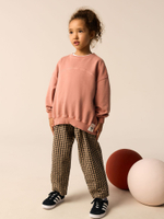 Толстовка и брюки для девочки Next E61-406, Розовый, Коричневый
