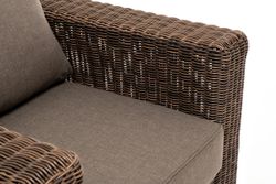 "Боно" лаунж-зона из искусственного ротанга, цвет коричневый