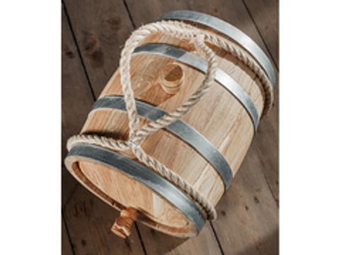 Бочка дубовая 10 л (Люкс)