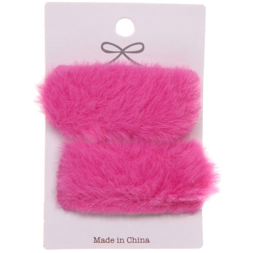 Зажимы для волос 2шт «New collection - Fiona», микс 6 цветов, 6*2,см