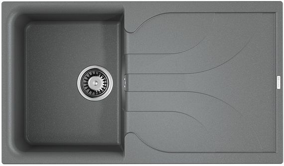 Мойка Omoikiri Yasugata 86-GR Tetogranit/Leningrad grey