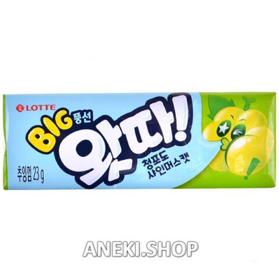 Резинка жевательная со вкусом винограда 23 г Lotte Whatta