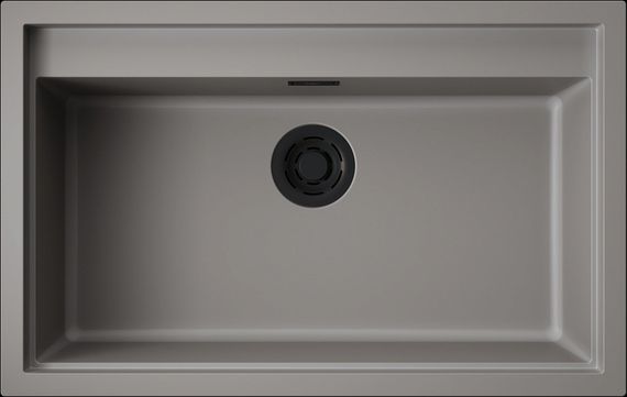 Кухонная мойка OMOIKIRI Sintesi 79-GR Artceramic/Leningrad grey