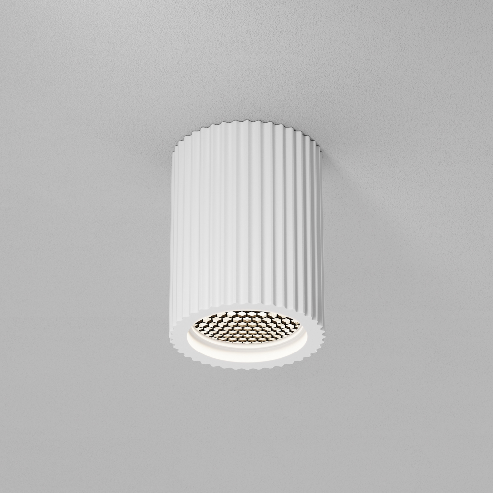 Накладной светильник Maytoni Conik gyps C121CL-GU10-W