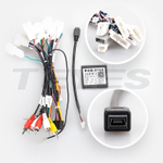 Магнитола для Nissan Serena C27 2016-2019 (рамка глянцевая) - Teyes CC3-2K-360 монитор 13" 2K QLED на Android 10, 6Гб+128Гб, CarPlay, 4G SIM-слот, 4 камеры в комплекте