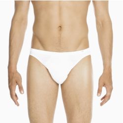 Мужские трусы слипы белые HOM PREMIUM COTTON Comfort Micro Briefs 359699_400003