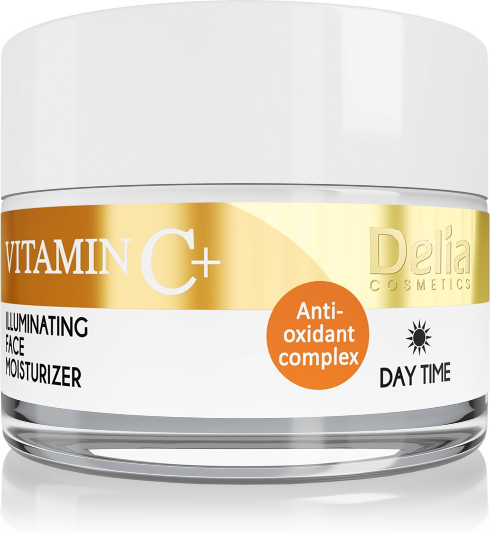 Delia Cosmetics Vitamine C + - увлажняющий дневной крем /   50  ml  / GTIN 5901350486818