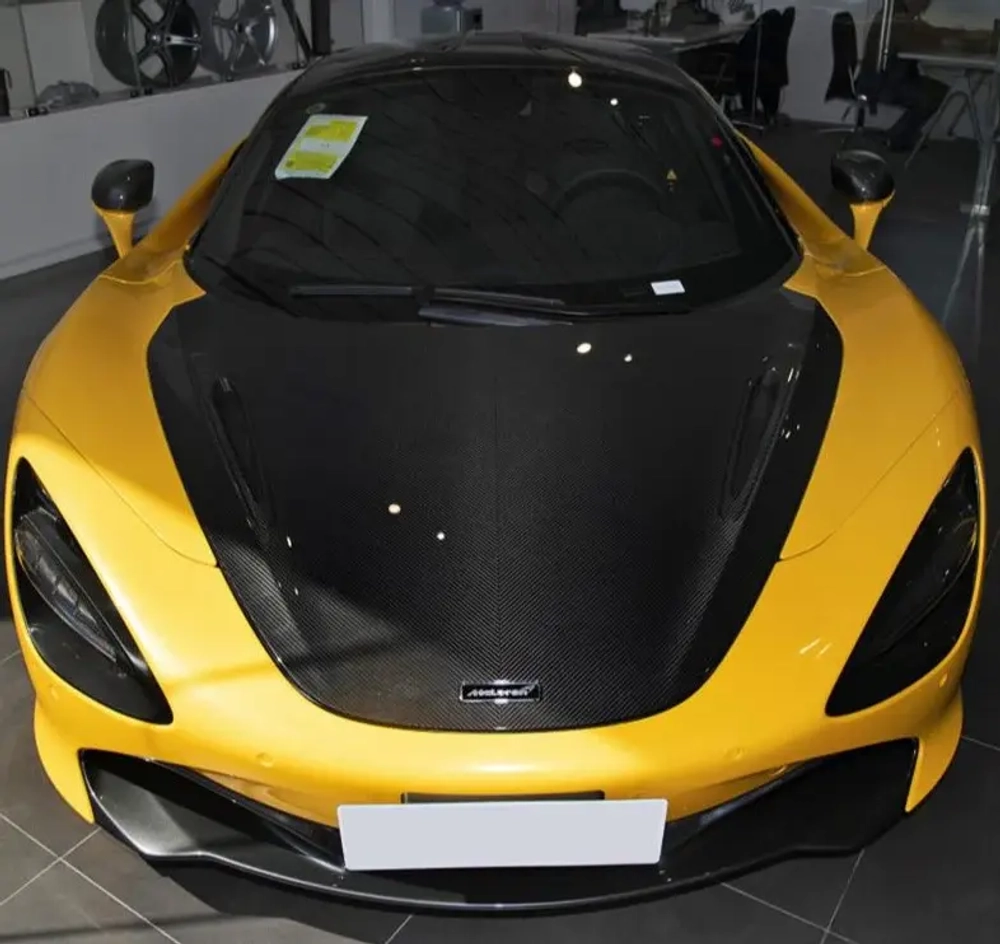 Карбоновый капот на замену для McLaren 720S 2017-2023 МакЛарен тюнинг
