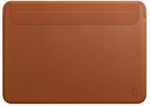 Чехол для ноутбука WIWU Skin New Pro II PU Leather Sleeve для Apple MacBook Pro 16.2 (2021) (коричневый)