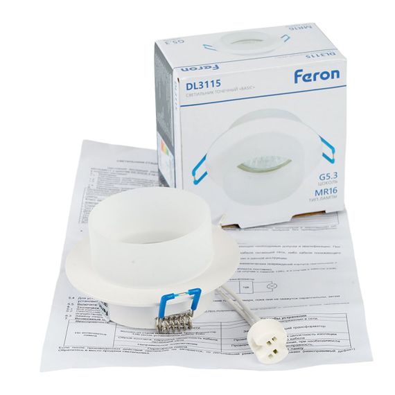 Встраиваемый светильник Feron DL3115 51935
