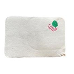 Коврик банный с вышивкой "С легким паром(веник)" 30% шерсть/70% полиэфир