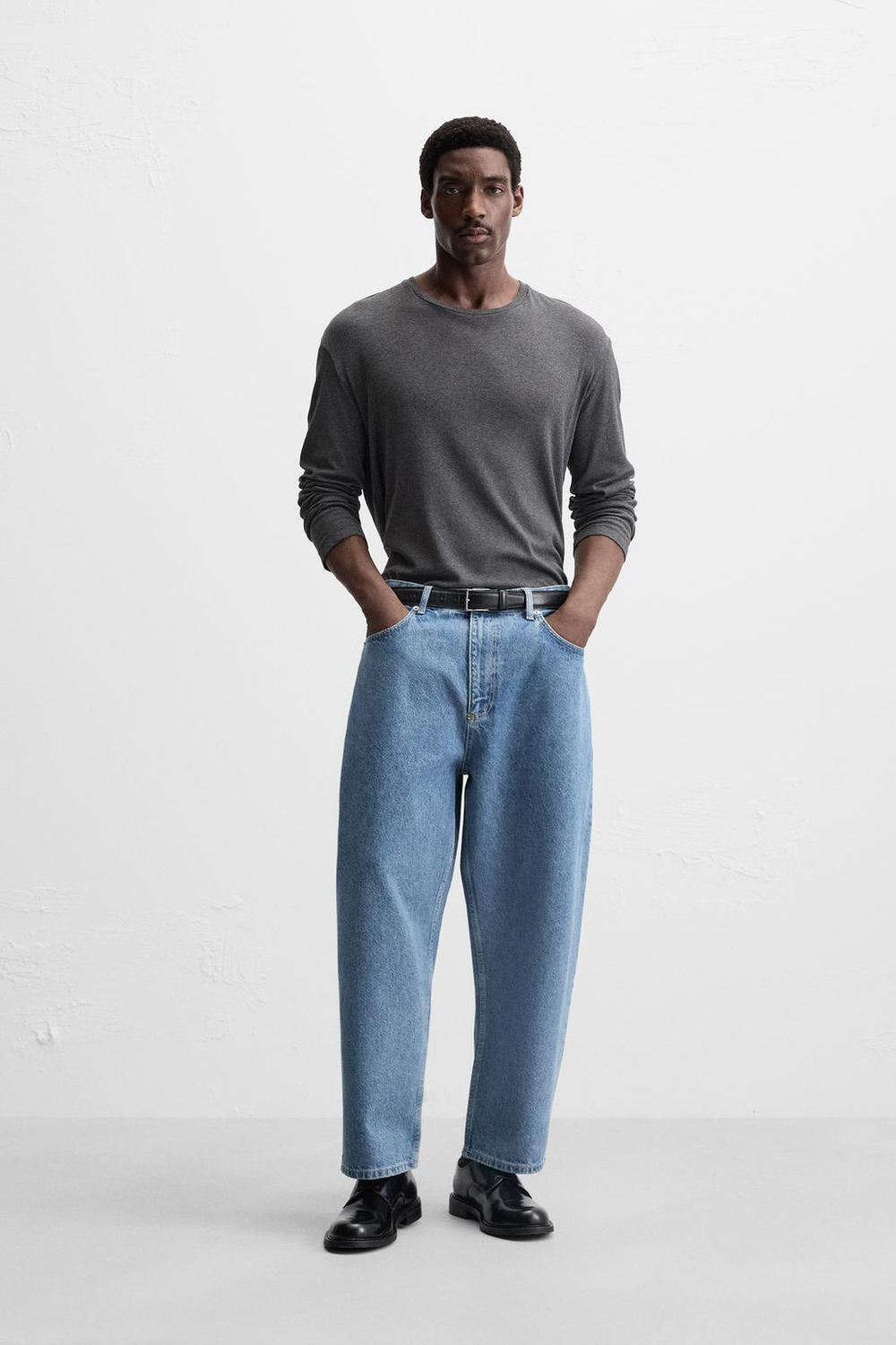 Джинсы wide leg