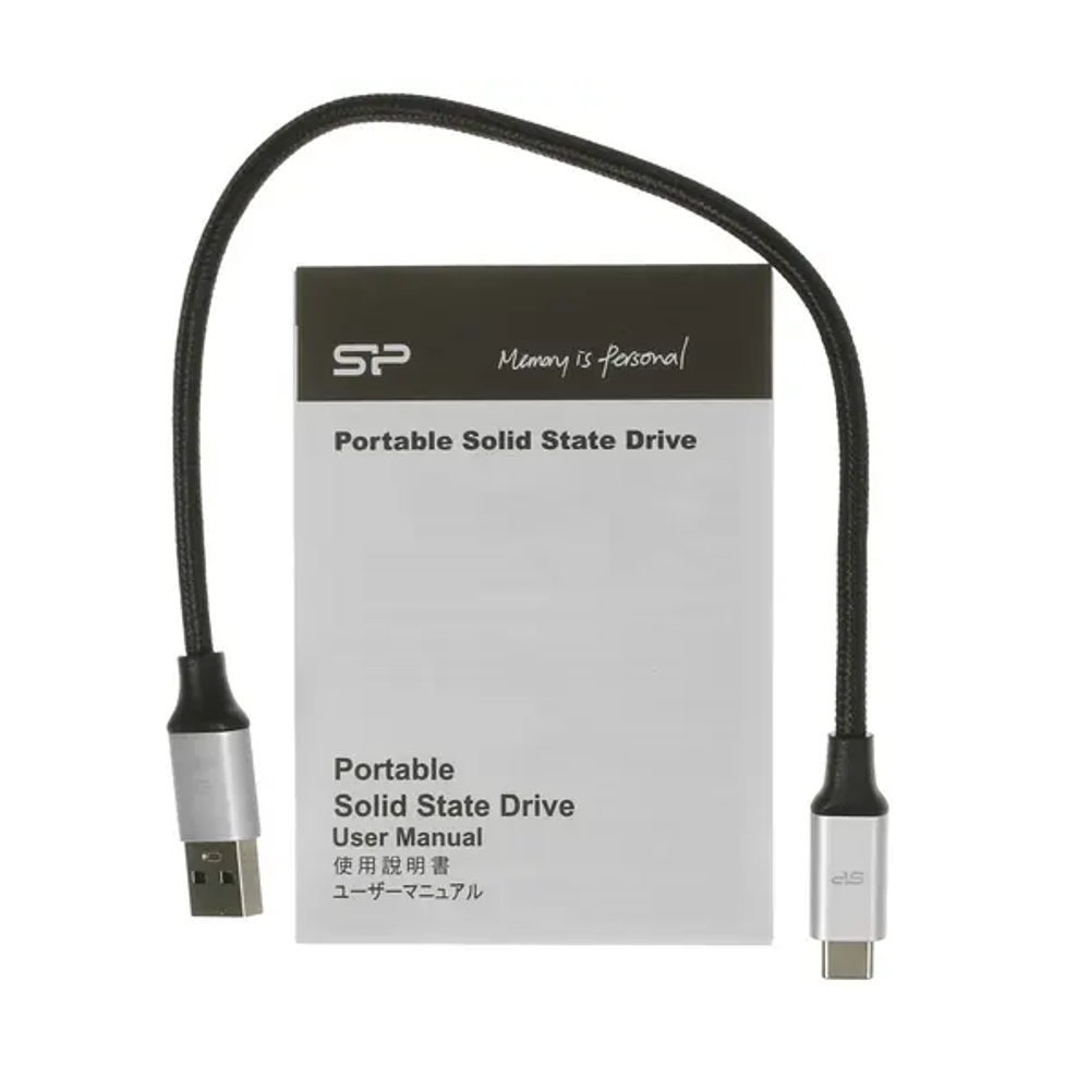 Внешний SSD USB 3.2 Gen 2 Type-C Silicon Power SP020TBPSDPC60CK 2048 ГБ