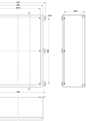 0899114 - C S6 A 508X762X210 - Пустой корпус