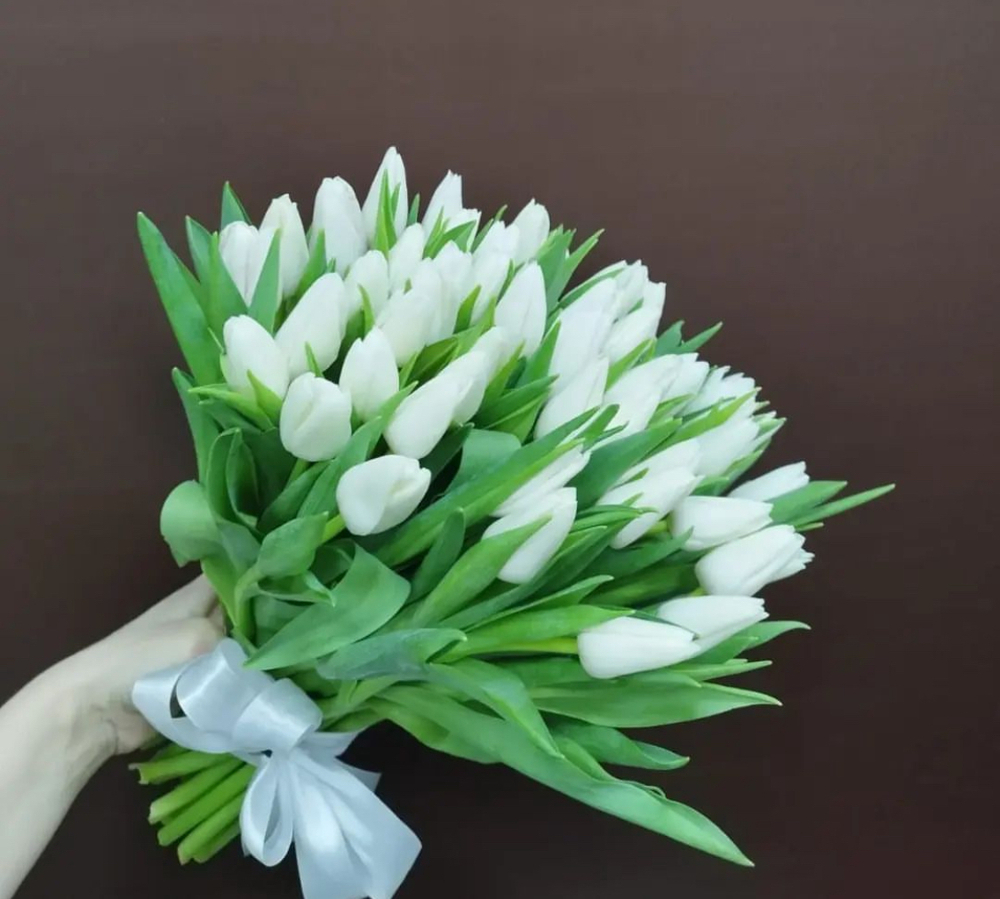 Букет 51 Тюльпан 8 Марта М-66