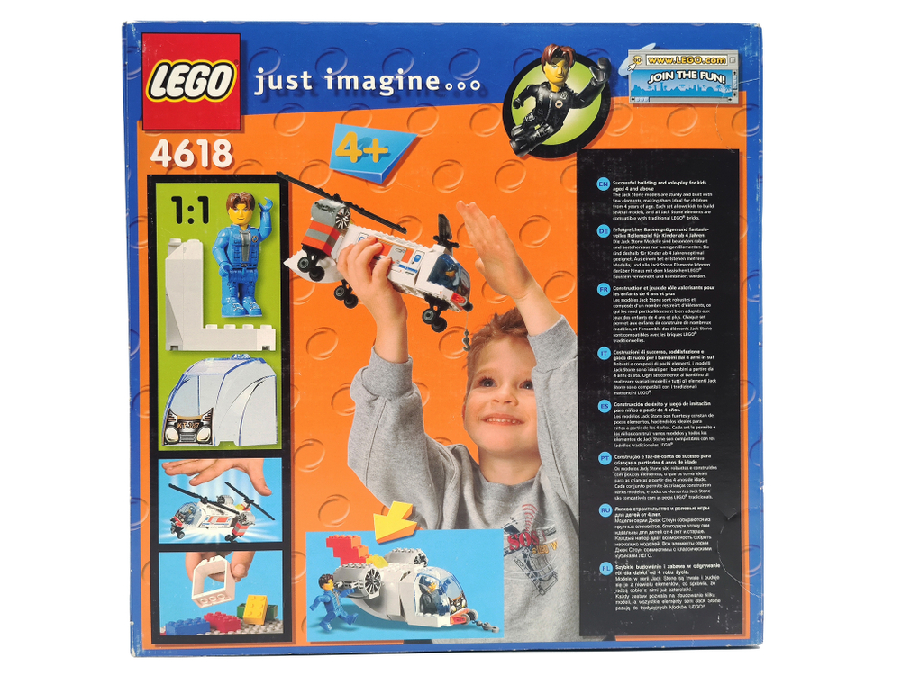 Конструктор LEGO 4 Juniors 4618 Грузовой Вертолет