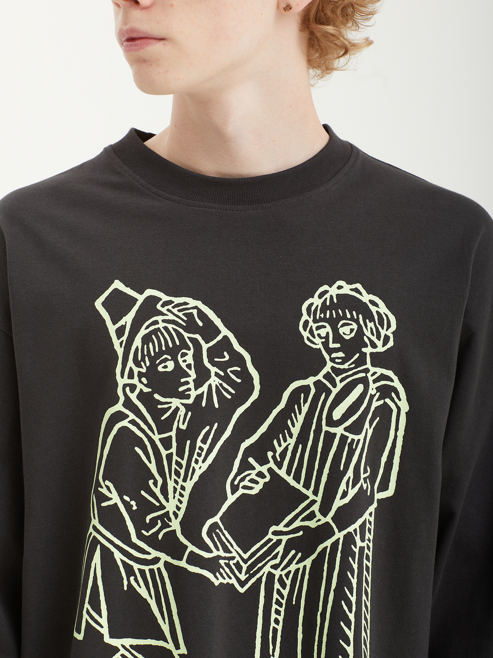Мужской Лонгслив Ttt Bastarda Glow In The Dark