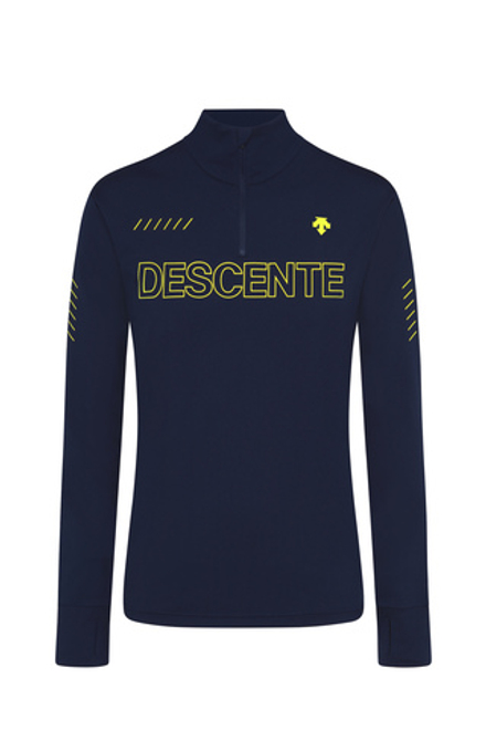 DESCENTE Пуловер унисекс D12DWMSGB28 1/4 Zip, Dark Night