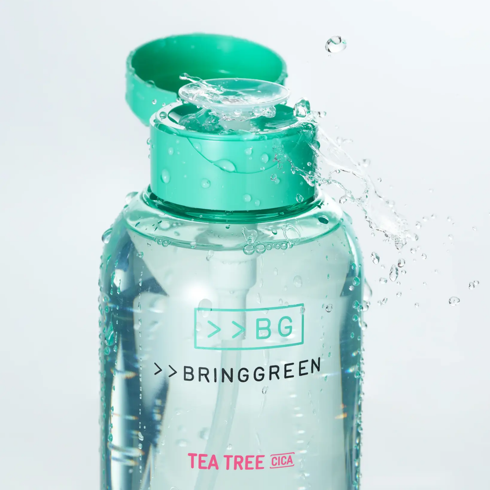 BRING GREEN Tea Tree Cica Sensitive Cleansing Water 500ml