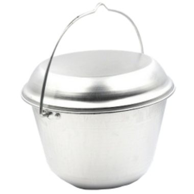 Котелок Следопыт Костровой PF-CWS-P98  6л Алюм. Конический Одна ручка