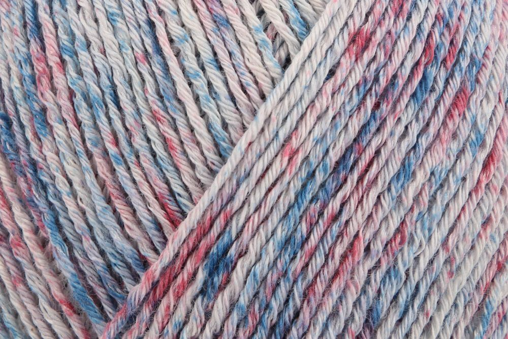 Пряжа Regia Cotton Color (04084/Мечтательный), 72% хлопок, 18% полиамид, 10% полиэстер, 100г/420м