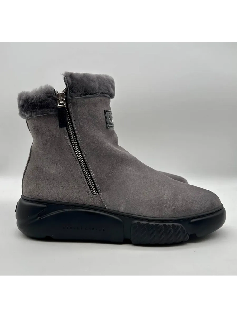 Ботинки с натуральным мехом