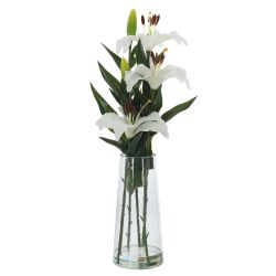 GAEM Цветочная композиция "Лилии", L14 W14 H50 см
