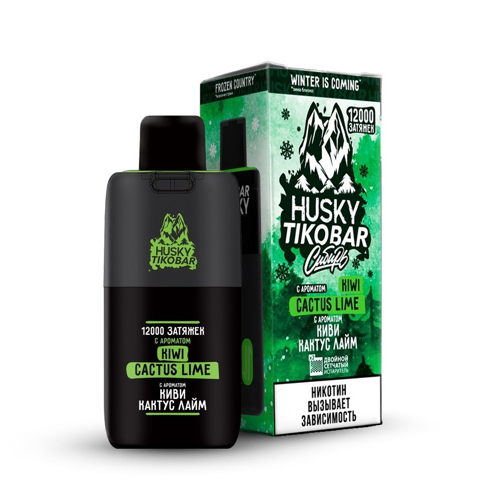Tikobar x Husky Сибирь 12000 - Киви Кактус Лайм