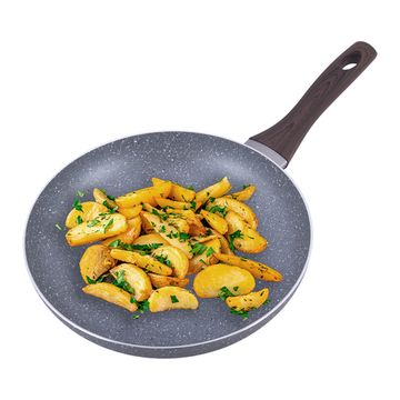 Сковорода 28 см. из алюминия Kamille KM-4114 с мраморным покрытием