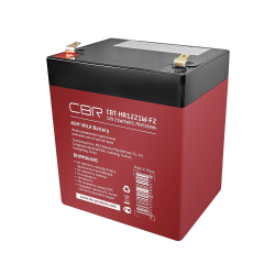 CBR Аккумуляторная VRLA батарея CBT-HR1221W-F2 (12В 5,2Ач), клеммы F2