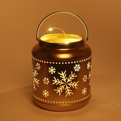 Сувенир с подсветкой «Сказочная снежинка» 12*15 см, золото