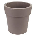 Кашпо ТУБУС 250мм 5л французcкий серый (комплект 8 шт)