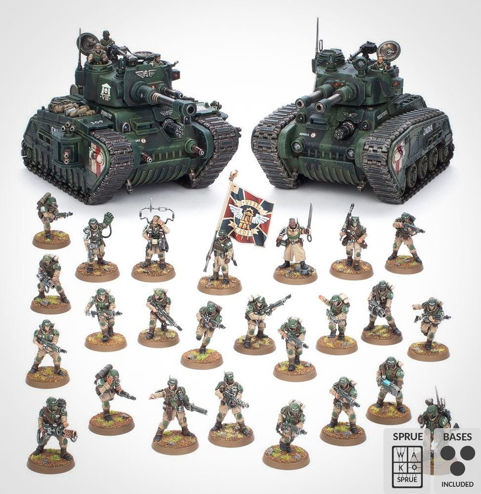 [Wako-box Battleforce] Astra Militarum Cadian Defence Force