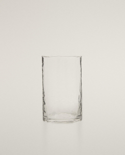 Zara Home стакан из стекла, цвет прозрачный, 12.1 см · 6235/402