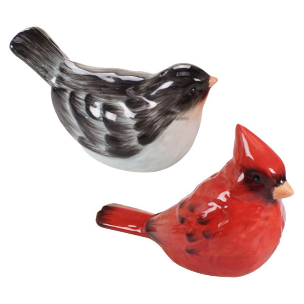 Набор соль и перец 3D Certified Int.  Плющ и остролист 5см, 6см