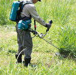 Аккумуляторная коса UR101CZ 36 В 0–4600/5500/7000 об/мин