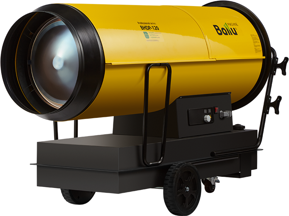 Тепловая пушка дизельная Ballu BHDP-120 прямого нагрева / 120 кВт