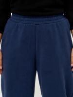 Брюки утепленные бананы с начёсом классические